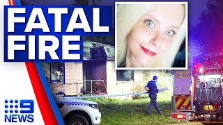 Mother tragically dies after becoming trapped in house fire at Orange | 9 News Australia