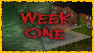 Trying to survive the week leading up to the apocalypse (Zomboid Week One Mod)