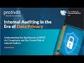 Internal Auditing in the Era of Data Privacy | Webinar