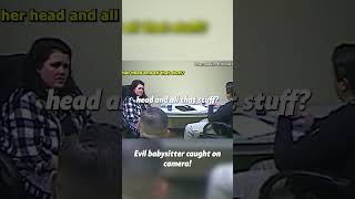 Killer Babysitter Doesn't Realize She Was Caught On Camera part 2 Full clip on:Real Crime Psychology