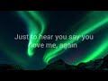 Kygo ft Sasha Sloan - I'LL Wait (Lyrics video WITH THE NORTHERN LIGHT from Tromsø)