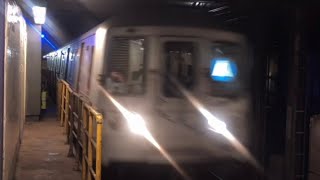 Subway Train MTA (A)Train IND BMT Line NYC