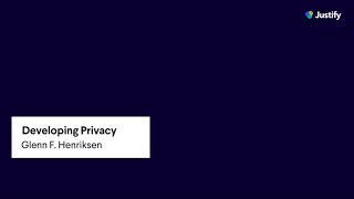 Developing privacy - Glenn F. Henriksen