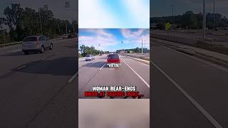 Biker gets in ACCIDENT at traffic light‼️🤯