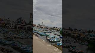 Colachel Fishing Harbour #nagercoilvlogs #nagercoil #colachelbeach #colachel #harbour #shortsfeed