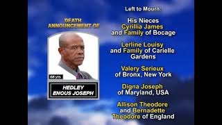 Hedley Enous Joseph long