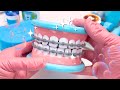 Satisfying with Unboxing Cute Toys Dentist Doctor Playset | ASMR Toys