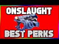 The BEST PERKS for the Storm King's Onslaught in Fortnite Save the World!