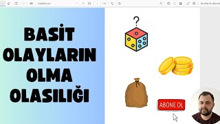 LGS Matematik - Basit Olayların Olma Olasılığı