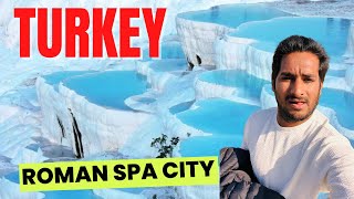 Roman साम्राज्य का SPA in Pamukkale Turkey ! इस जगह पर कोई फ़िल्टर काम नहीं करता@ArbaazVlogs