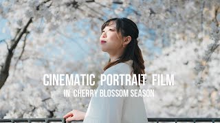 portrait video shot on a7sⅢ | Cherry blossom | cinematic vlog in London