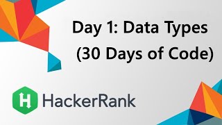 HackerRank Day 1: Data Types | Java Solution