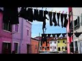 venice italy burano island. 2 min bts behind the scenes. master in action.