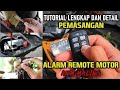 Cara Pasang Alarm Remote Motor V12 | Honda Beat FI 2014 (Tutorial Lengkap)