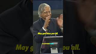Dr. Abdul Kalam received a STANDING OVATION at the European Union 🔥