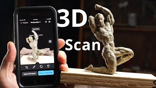 3D Scan Your Clay Sculpture Using Your Phone \u0026 RealityScan