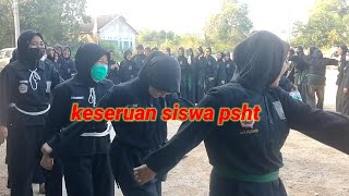 Keseruan tes siswa PSHT putih cewek nya cantik cantik