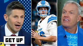 GET UP | He's an elite QB! - Rex Ryan on Jared Goff’s fake stumble leads to TD in Lions win vs Bears