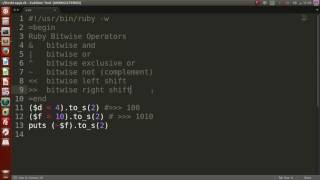 09_Ruby basics (Bitwise Operators)