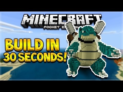 BUILD MCPE HOUSES IN SECONDS!! Minecraft PE Aquatic Update - Build Statues, Houses In 30 Seconds! BUILD MCPE HOUSES IN SECONDS!! Minecraft PE Aquatic Update - Build Statues, Houses In 30 Seconds!