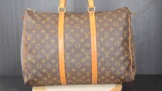 ilovekawaii C03176 - Louis Vuitton Monogram Sac Flanerie 45 Shoulder Travel Bag M51115