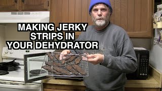 How To Make Venison Jerky Strips In a Dehydrator