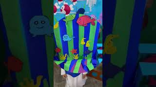Under the sea animals craft for kids #shortsvideo #artandcraft #shortsvideos