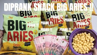 UNBOXING SNACK BIG ARIES ! MALAH DIPRANKK !!!