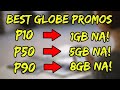 P10 mo 1GB na!   Budget Globe TM GO Promos   How to Register