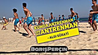 KUMDA ANTRENMAN - LİFE KİNETİK - ALGI SÜRATİ - FUTBOL ANTRENMANI