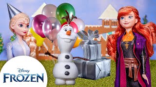 Olaf's Surprise Birthday Party | Frozen