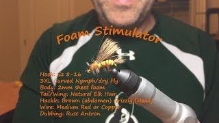 Best Dry Flies | The Foam Stimulator (Fly Tying)