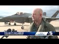 f35s arrive in fort smith for foreign pilot training