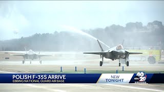 F35s arrive in Fort Smith for foreign pilot training