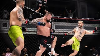 (2vs1) Eddie Hall – Bestia kontra bracia Neffati [PEŁNA WALKA]