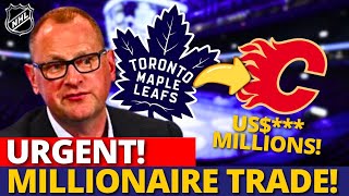 SAD NEWS! A BIG EXIT IS ANNOUNCED! BIG LOSS FOR THE LEAFS! MAPLE LEAFS NEWS