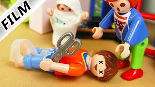 Playmobil Film deutsch | JULIAN WIRFT SCHERE - Steve schwer verletzt? | Kinderfilm Familie Vogel