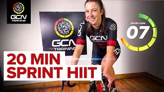 Sprint Sprint Sprint! | 20 Minute Indoor Cycling HIIT