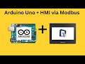 NEW! Basic Arduino Uno + HMI connection via Modbus RTU - Weintek USA