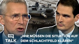 UKRAINE-KRIEG: Jens Stoltenberg spricht sich für die Lieferung von Kampfpanzern aus | WELT TALK