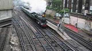 73096 departs Victoria Station with Cathedrals Express