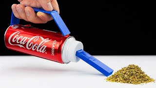 How to make a vacuum cleaner from Coca Cola