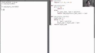 Recursion and Iteration