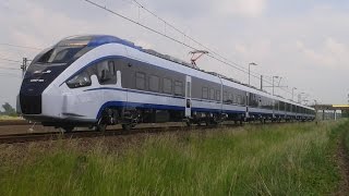 Pesa Dart ED161-001 na testach dynamicznych w Żmigrodzie + MIX RP1