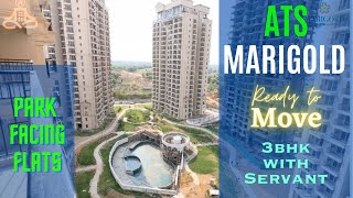 ATS Marigold || 3bhk with Servant room || Ready to move Project