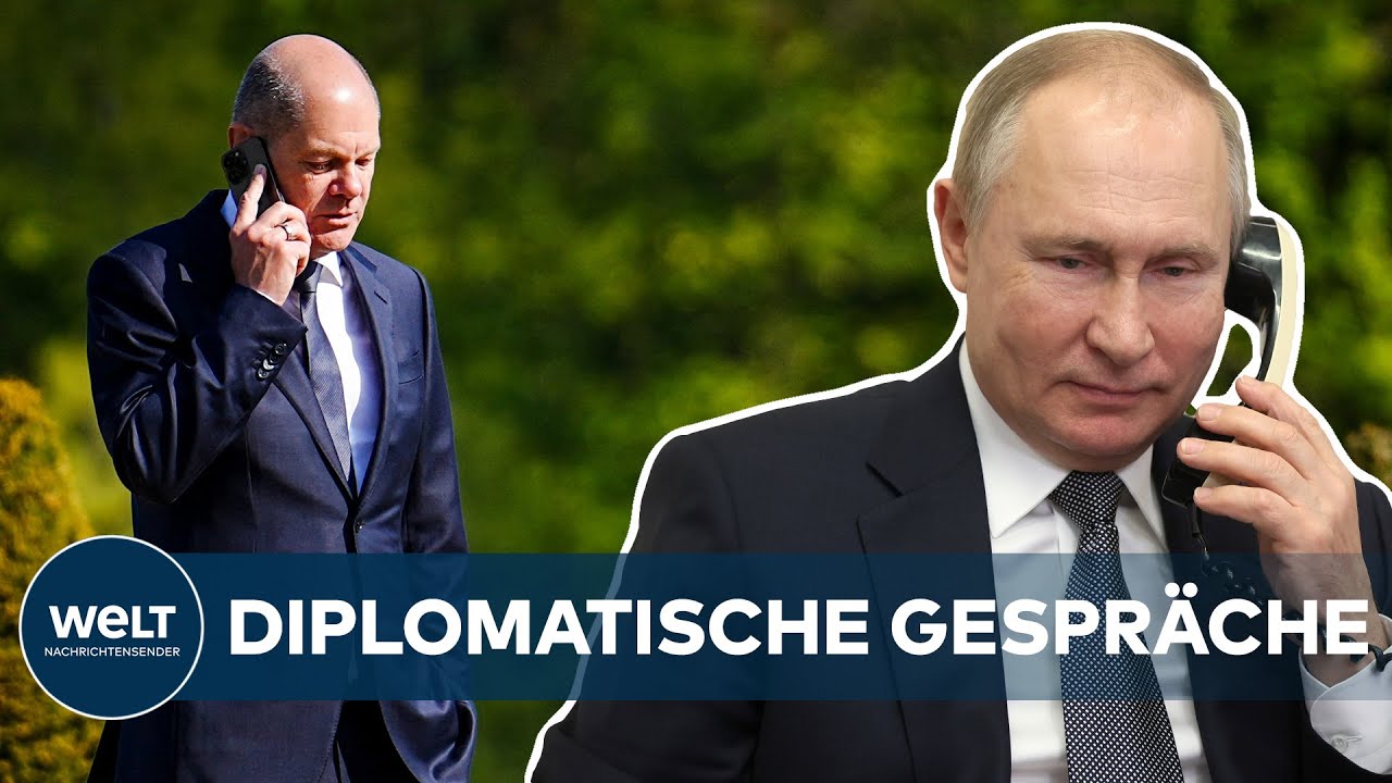 PUTIN Und SCHOLZ TELEFONIEREN Zur Lage In Der UKRAINE - YouTube