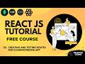 Creating and Testing Routes for CloudNoteBook App | React JS Tutorial for Beginners