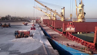 High Grade Industrial Salt Loading - MV S-Brilliant (Timelapse)