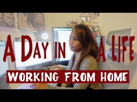 A day in the life full of IT support Working from home