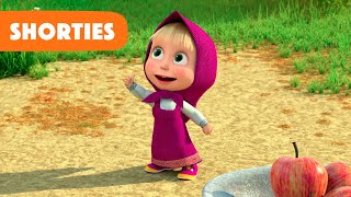 Masha and the Bear Shorties 👧🐻 NEW STORY 🍟🍔 Fast food and healthy food 🥒🍅 (Episode 24) 🔔